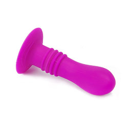 Plug 10 modes vibrants courbé prostate avec ventouse — Booty Passion — vue 8