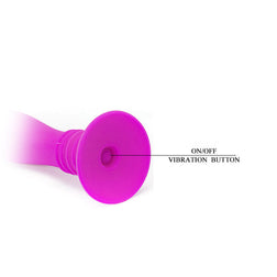 Plug 10 modes vibrants courbé prostate avec ventouse — Booty Passion — vue 10