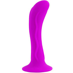 Plug prostate silicone courbé rose — 13,5 cm — vue 5