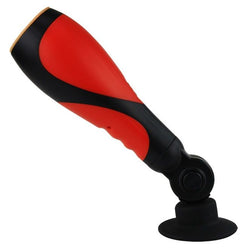 Masturbateur vibrant avec ventouse pour utilisation mains libres
