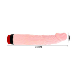 Gode réaliste Rockin Dong 21,5 cm - accessoires inclus visibles
