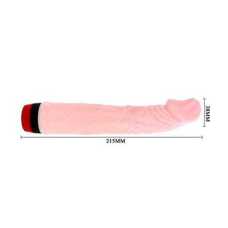 Gode réaliste Rockin Dong 21,5 cm - accessoires inclus visibles