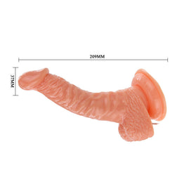 Gode prostate super Rota Dong 20,5 cm - accessoires inclus visibles