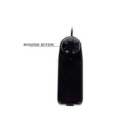 Gode réaliste super Rota Dong 20,5 cm ventouse - vue arrière produit