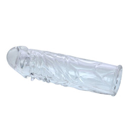 BAILE HOUSSE LILAS POUR LE PENIS EN SILICONE ADAPTABLE 13 CM