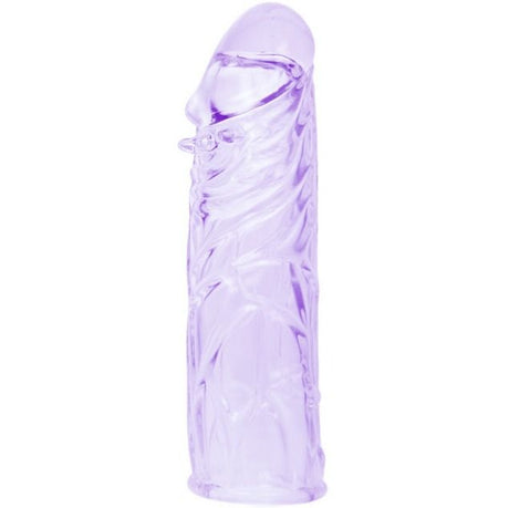 BAILE HOUSSE LILAS POUR LE PENIS EN SILICONE ADAPTABLE 13 CM