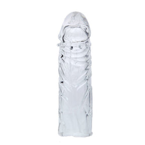 BAILE HOUSSE DE PENIS EN SILICONE STIMULANTE ROSE 13 CM