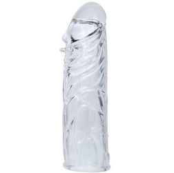 Gaine d’extension transparente Baile 14,2 cm en TPR, dont 13 cm insérables