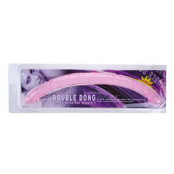 Double dong flexible 44,5 cm bleu — vue de trois-quarts