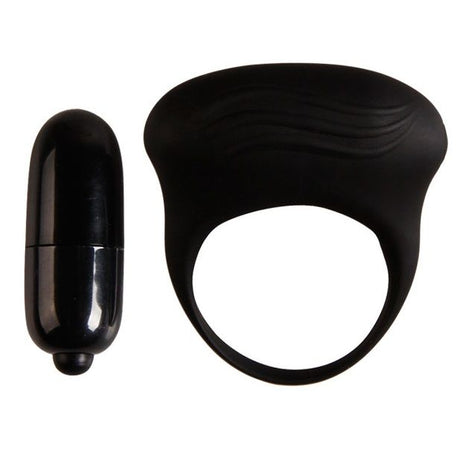 PRETTY LOVE BERTRAM ANNEAU VIBRATEUR NOIR
