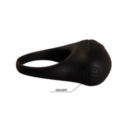 PRETTY LOVE BERTRAM ANNEAU VIBRATEUR NOIR
