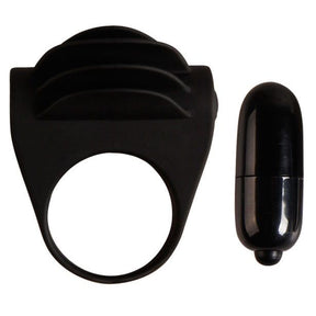 PRETTY LOVE ANNEAU VIBRATEUR NOIR CHESTER