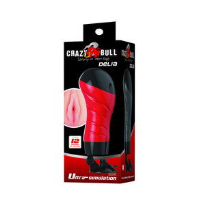 CRAZY BULL FLORA VAGINA AVEC BASE DE MASTURBATEUR VOIX