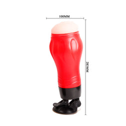 Masturbateur Flora 28 cm ventouse - vue arrière produit