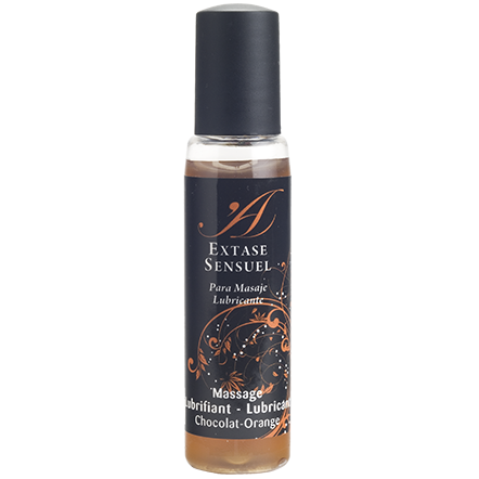 Lubrifiant chocolat-orange voyage 35 ml — Extase Sensual · Extase Sensual · Lubrifiants aromatisés