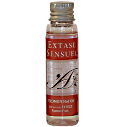 EXTASE SENSUAL HUILE DE MASSAGE EFFET THERMIQUE AUX PHEROMONES DE FRUITS DE LA PASSION VOYAGE 35 ML