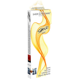 Digues latex sexe oral lot de 4 plaisir adulte