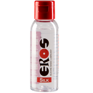 Lubrifiant silicone ultra-fin 50 ml — Eros Silk · Eros Classic Line · Lubrifiants base silicone