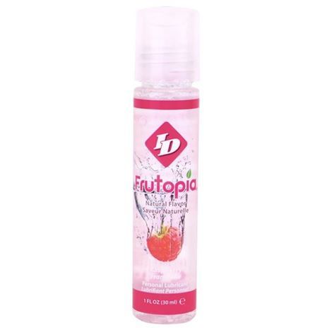 Lubrifiant comestible aromatisé framboise 30 ml — emballage