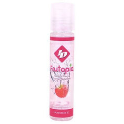 Lubrifiant comestible aromatisé framboise 30 ml — emballage