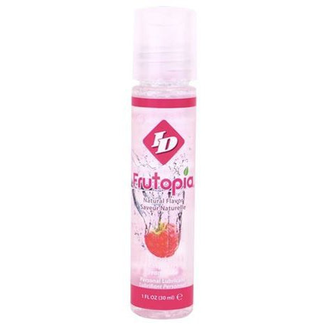 Lubrifiant comestible aromatisé framboise 30 ml — emballage
