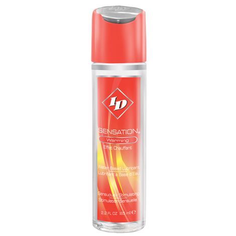Lubrifiant eau effet chauffant format compact 65 ml — emballage