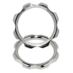 Cockring acier lourd ondulé 50 mm — Torque — vue de profil
