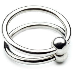 Double cockring de gland acier 28 mm — emballage