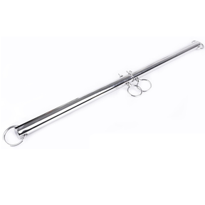 Barre d'écartement acier extensible avec anneaux · Metal Hard · Menottes
