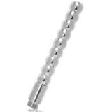 Canule de douche anale forme chapelet métal 8 boules 18 cm · Metal Hard · Hygiène anale