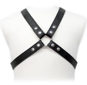LEATHER BODY HARNAIS LASIC EN VETEMENT