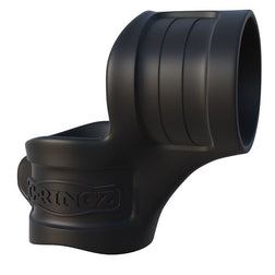 Cockring modèle Mr. Big en Silicone noir pour le plaisir intime.
