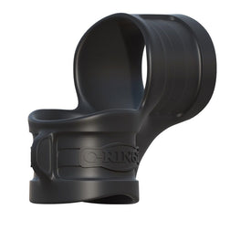 Cockring silicone double anneau ball stretcher — en situation