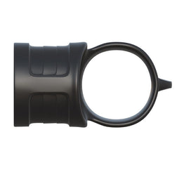 Cockring silicone double anneau ball stretcher — texture visible