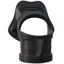 Cockring modèle Rock Hard en Silicone noir pour le plaisir intime.