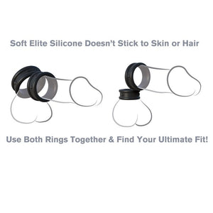 FANTASY C RINGZ BAGUES EN SILICONE MAX LARGE