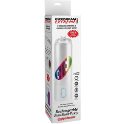 Masturbateur rotatif rechargeable Roto-Bator avec gaine TPE et éclairage LED