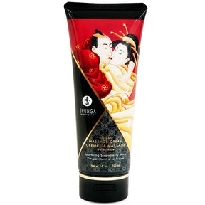 SHUNGA CREME DE MASSAGE FRAISE ET CAVA 200 ML
