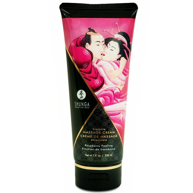 SHUNGA CREME DE MASSAGE FRAMBOISE 200 ML