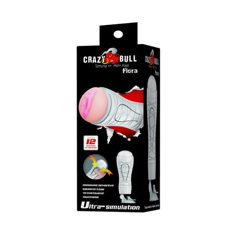 CRAZY BULL MASTURBATEUR VAGIN RECHARGEABLE FLORA