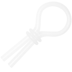 Cockring de la marque Joydivision modèle VARIOring en Silicone transparent pour le plaisir intime.