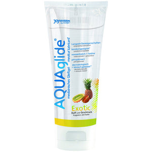 Lubrifiant eau saveur exotique 100 ml — emballage