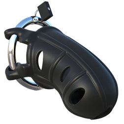 Cage de chasteté en silicone souple réglable — Hardcore silicone cock blocker