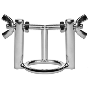 Dilatateur urétral mécanique avec anneau de gland acier · Metal Hard · Sonde Urétrale