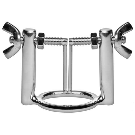 Dilatateur urétral mécanique avec anneau de gland acier · Metal Hard · Sonde Urétrale