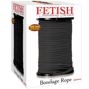 FETISH FANTASY SERIES CORDE DE BONDAGE NOIRE 6096 METRES