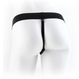 FETISH FANTASY SERIES SANGLE CREUSE 9 AVEC BOULES 229CM MARRON