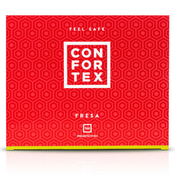 CONFORTEX CONDOM FRAISE 144 UNITES