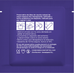 CONFORTEX NATURE FORTE CONDOMS 144 UNITES
