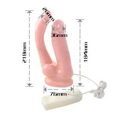Double gode vibrant Baile Brave Her - gros plan
